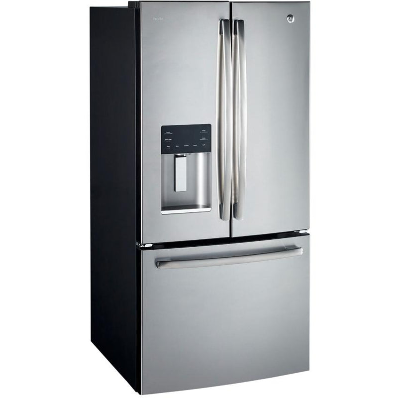 GE Profile 33-inch, 23.6 cu. ft. French 3-Door Refrigerator with Water and Ice Dispensing System PFE24HYRKFS - 180550 IMAGE 9