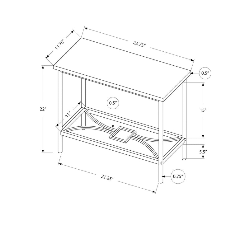 Monarch Accent Table I 2074 IMAGE 5