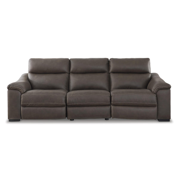 Signature Design by Ashley Salvatore Power Reclining Leather Sofa U2630158/U2630146/U2630162 IMAGE 1