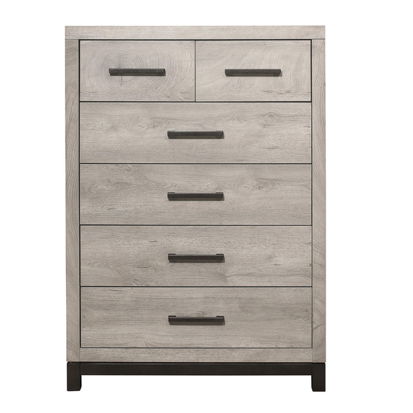 Mazin Furniture Zephyr 6-Drawer Chest 184174 IMAGE 1