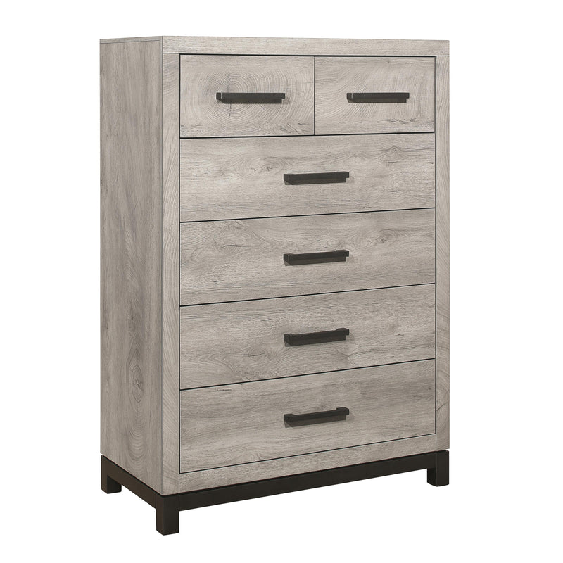 Mazin Furniture Zephyr 6-Drawer Chest 184174 IMAGE 2