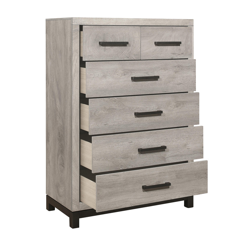 Mazin Furniture Zephyr 6-Drawer Chest 184174 IMAGE 3