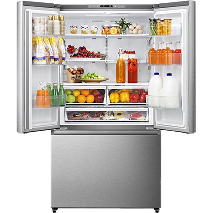 Hisense 36-inch, 26.6 cu. ft. Freestanding French 3-Door Refrigerator RF27A3FSE - 179168 IMAGE 2