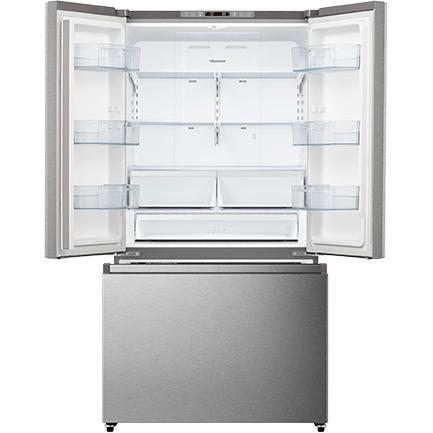 Hisense 36-inch, 26.6 cu. ft. Freestanding French 3-Door Refrigerator RF27A3FSE - 179168 IMAGE 4