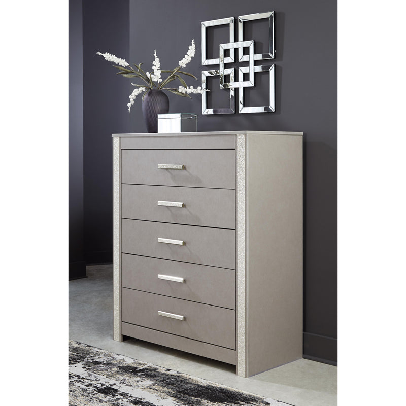 Signature Design by Ashley Surancha B1145-345 Five Drawer Wide Chest IMAGE 5