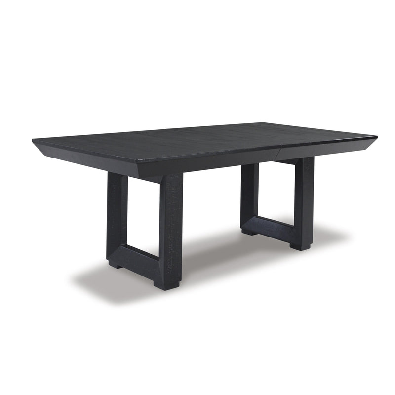 Millennium Londer Dining Table with Pedestal Base D768-45 IMAGE 2