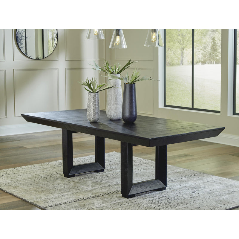 Millennium Londer Dining Table with Pedestal Base D768-45 IMAGE 6