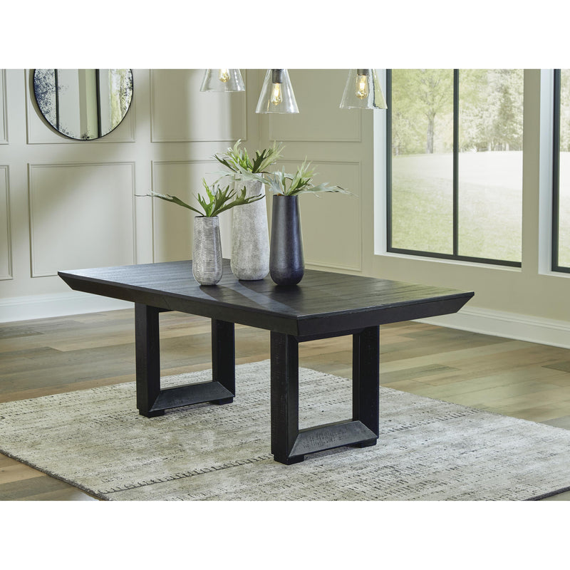 Millennium Londer Dining Table with Pedestal Base D768-45 IMAGE 7