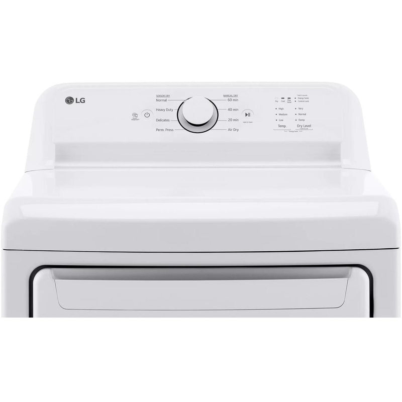 LG 7.3 cu. ft. Electric Dryer with Smart Diagnosis DLE6100W - 180796 IMAGE 7