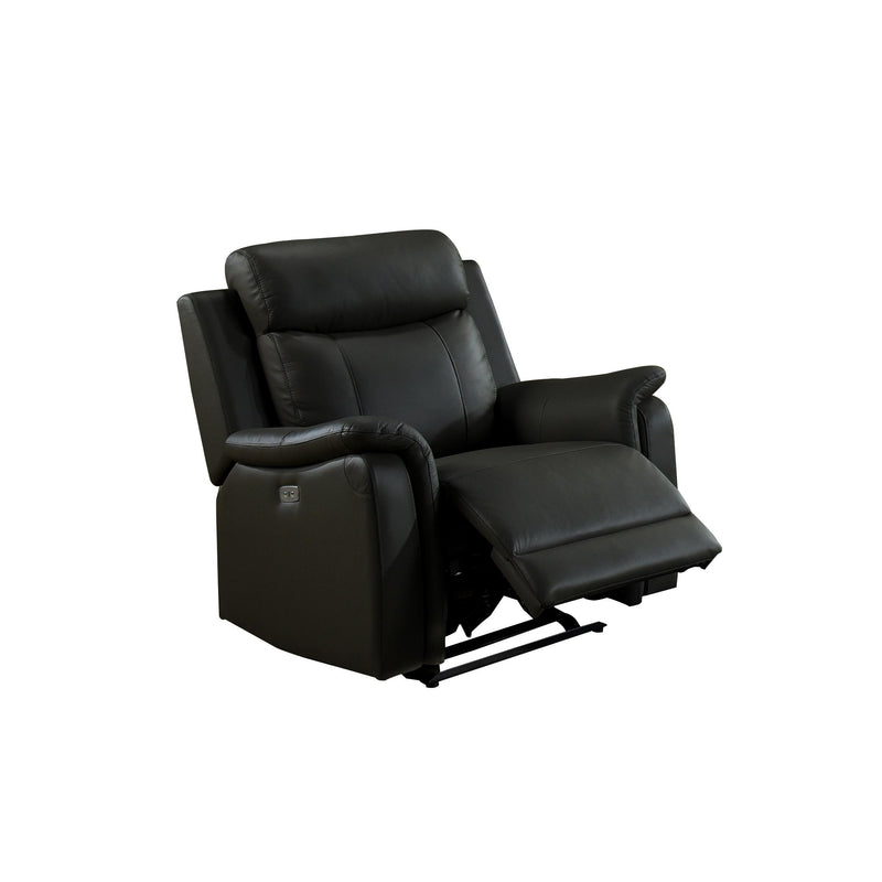 Mazin Furniture Cyrus Power Glider Leather Recliner 181709 IMAGE 2