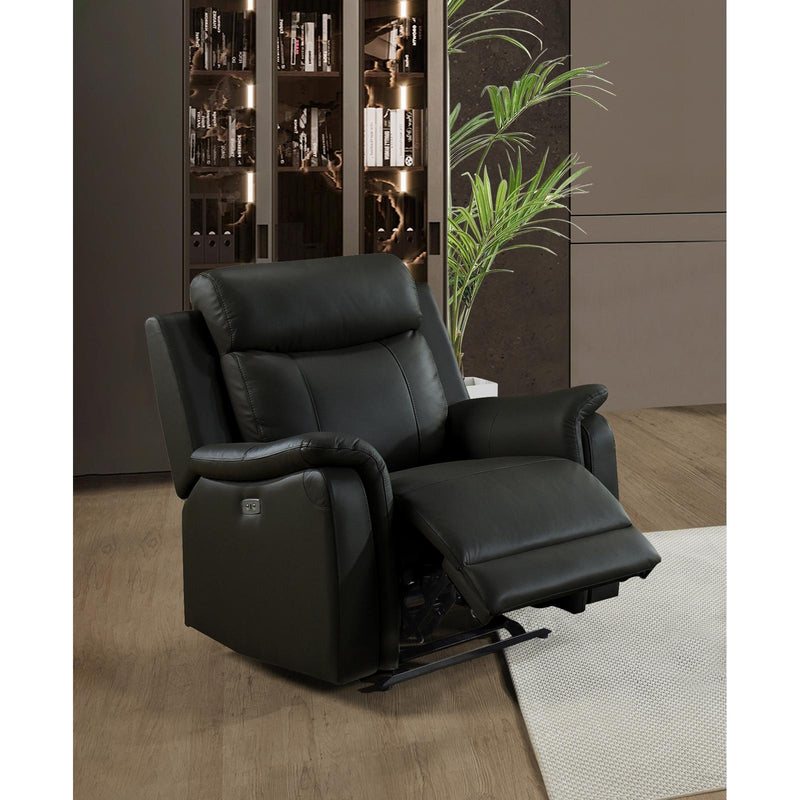 Mazin Furniture Cyrus Power Glider Leather Recliner 181709 IMAGE 4