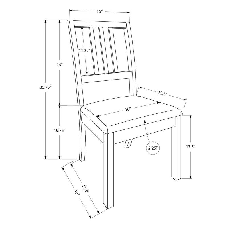 Monarch Dining Chair I 1304 IMAGE 12