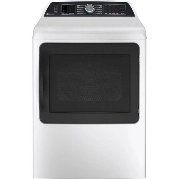 GE Profile 7.3 Cu. Ft. Electric Dryer with Sanitize Cycle PTD70EBMTWS - 180591 IMAGE 1