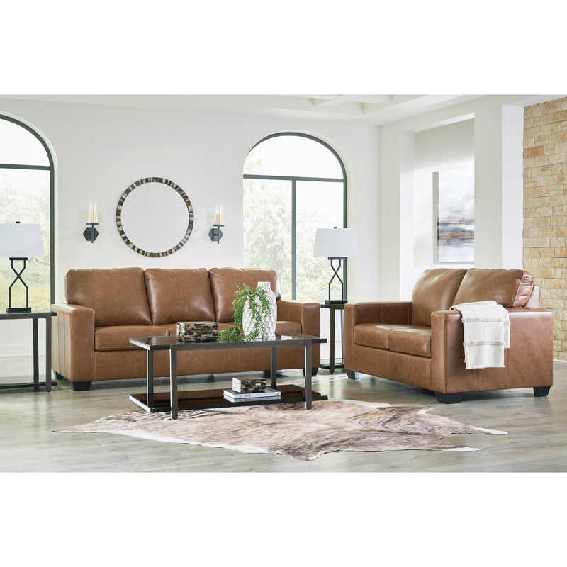 Signature Design by Ashley Bolsena Stationary Leather Match Loveseat 5560335C IMAGE 10