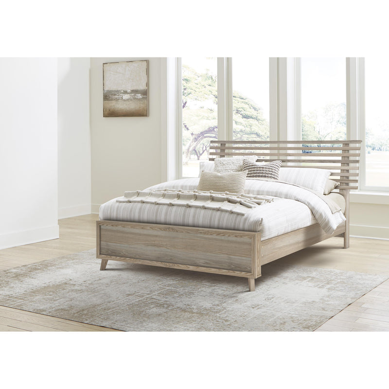 Signature Design by Ashley Hasbrick Queen Panel Bed B2075-157/B2075-54/B2075-95/B100-13 IMAGE 2