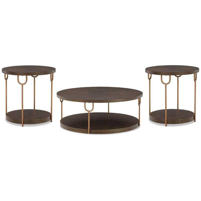 Signature Design by Ashley Brazburn Occasional Table Set T185-8/T185-6/T185-6 IMAGE 1