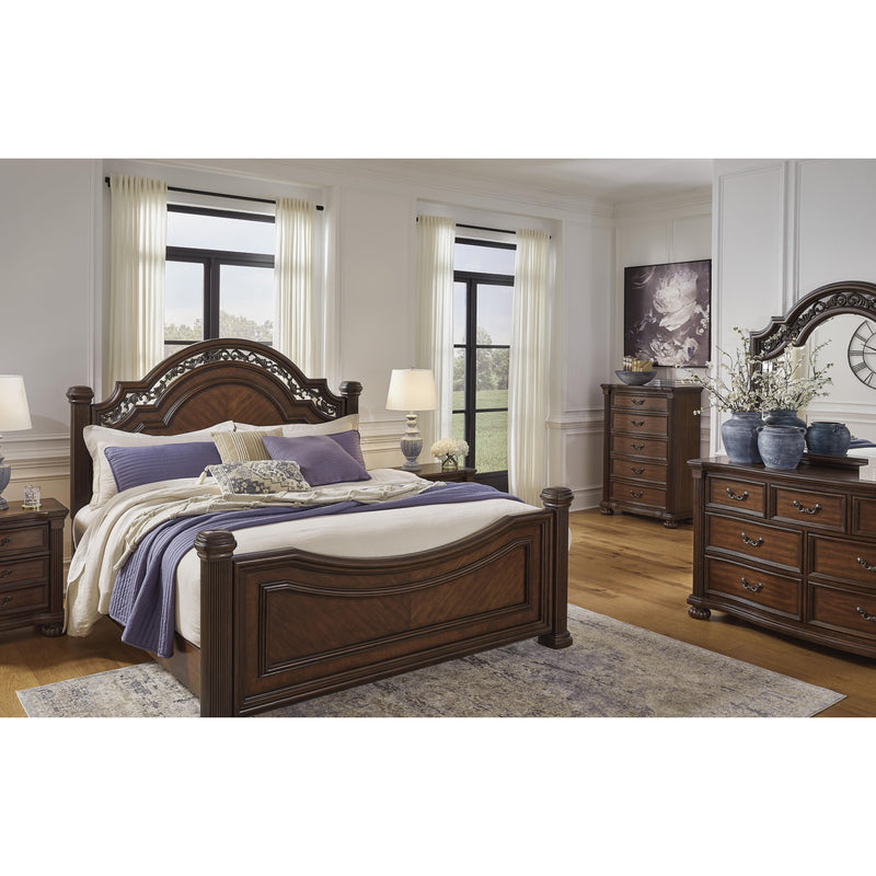 Signature Design by Ashley Lavinton Queen Poster Bed B764-50/B764-71/B764-97 IMAGE 7