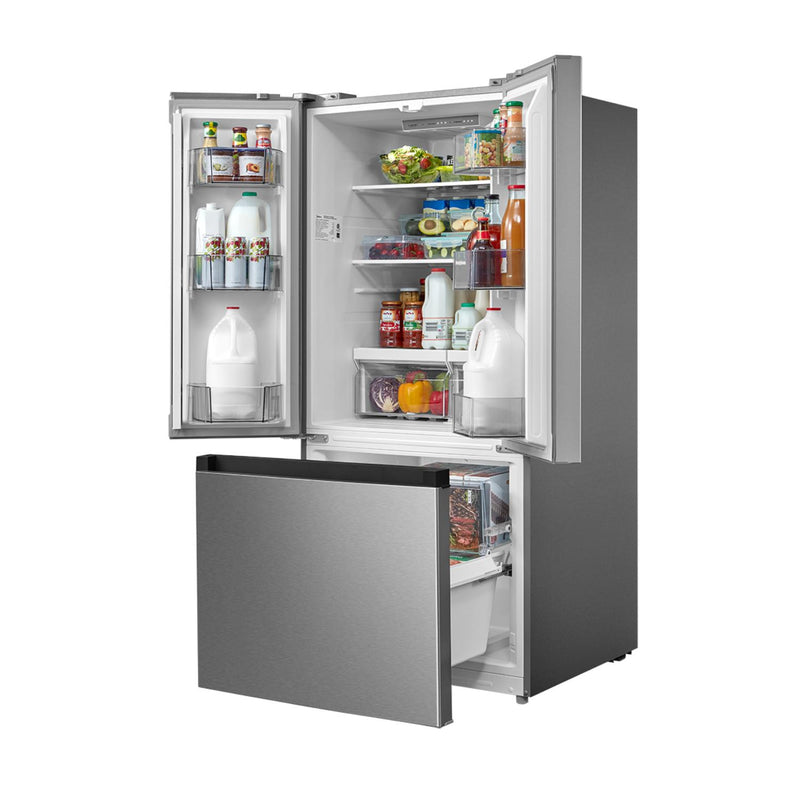 Midea 18.4 cu. ft. French 3-Door Refrigerator MRF18B4AST - 181339 IMAGE 7