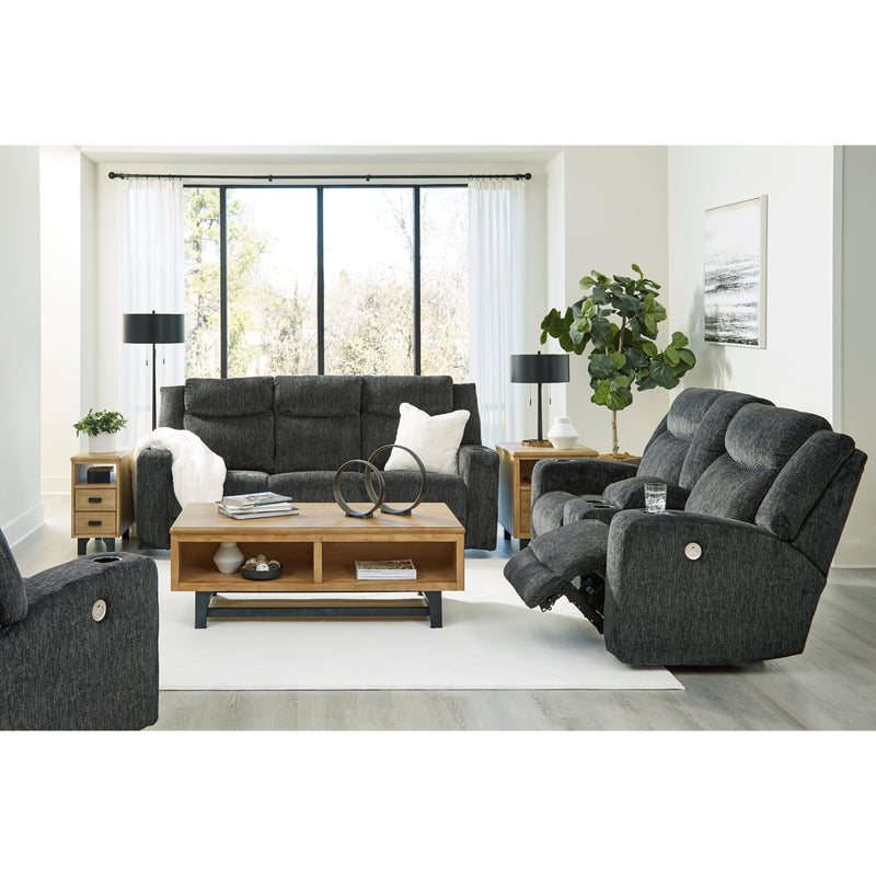 Signature Design by Ashley Martinglenn Power Reclining Fabric Loveseat 4650496C IMAGE 12