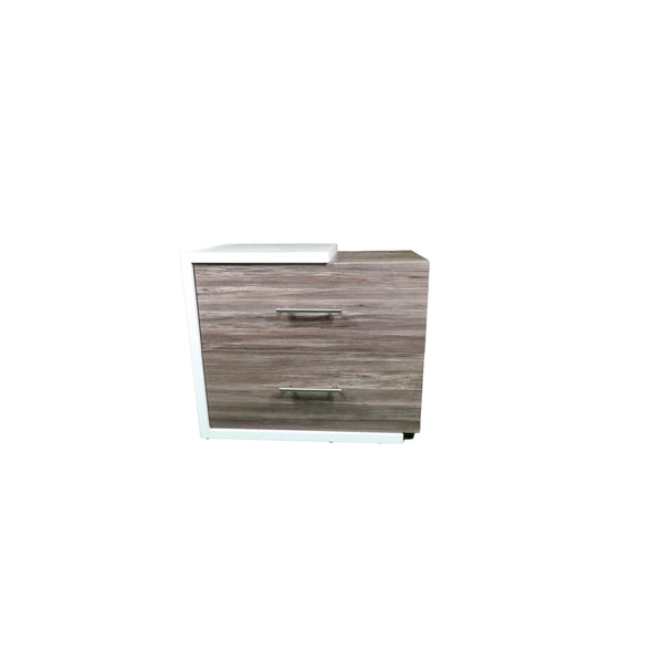 Domon Collection Left side nightstand with 2 drawers from Ek Design 164743 - Left nightstand IMAGE 1