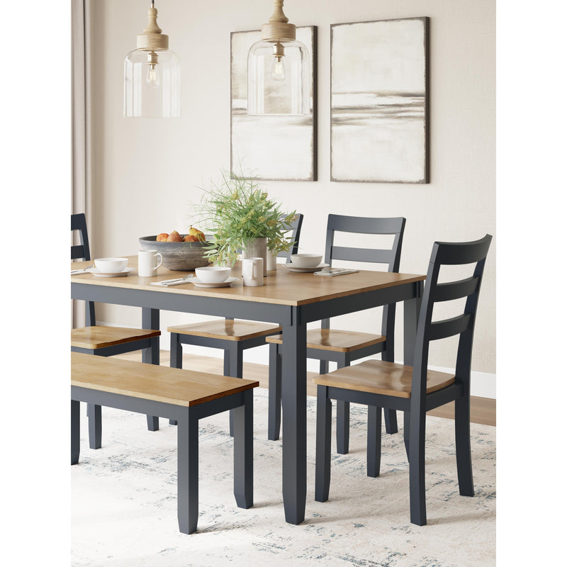 Signature Design by Ashley Gesthaven 6 pc Dinette D399-325 IMAGE 4