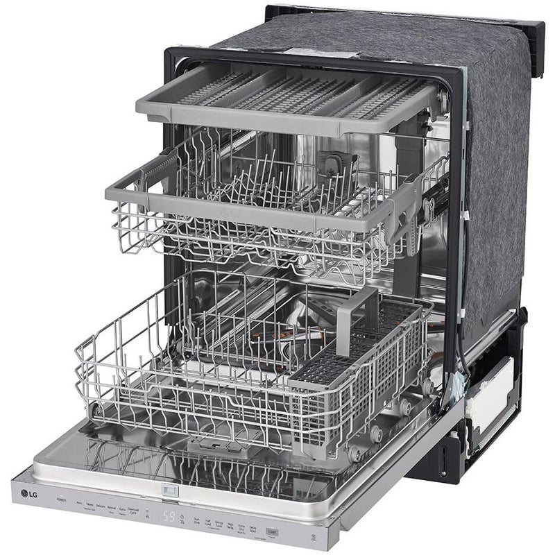 LG 24-inch Top Control Dishwasher with QuadWash™ and Dynamic Dry™ LDPN454HT - 182689 IMAGE 8