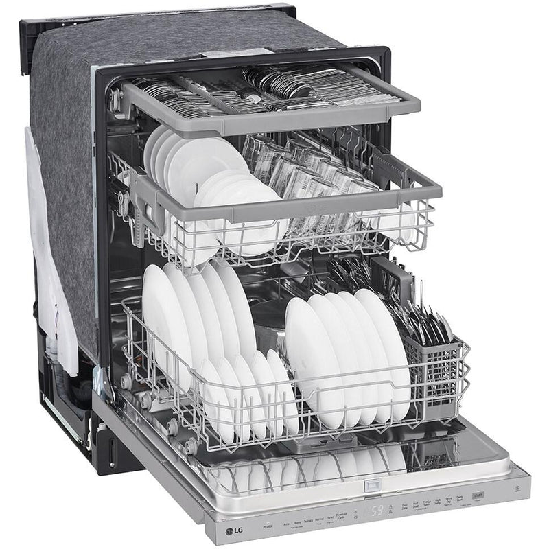 LG 24-inch Top Control Dishwasher with QuadWash™ and Dynamic Dry™ LDPN454HT - 182689 IMAGE 9