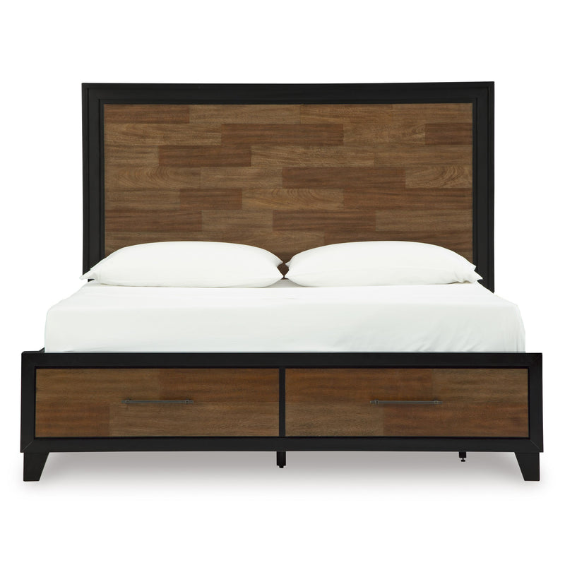 Signature Design by Ashley Kraeburn Queen Panel Bed with Storage B496-57/B496-54S/B496-197 IMAGE 3