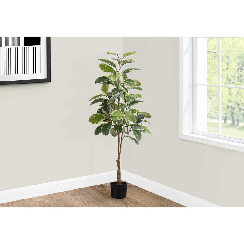 Monarch I 9513 Artificial Plant Indoor Rubber Tree IMAGE 2