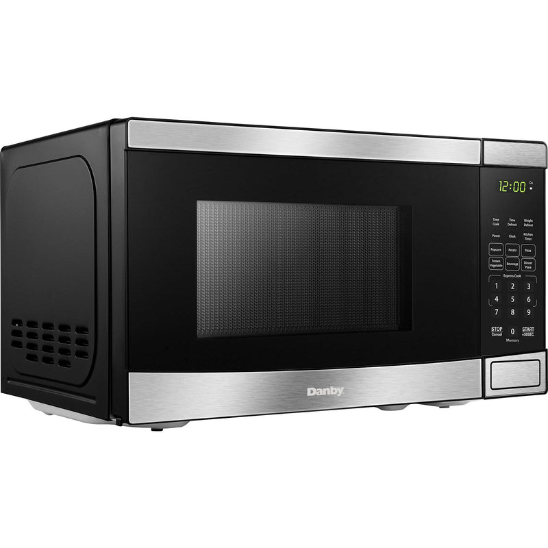 Danby 17-inch, 0.7 cu.ft. Countertop Microwave Oven with 6 Auto Cook Options DBMW0721BBB IMAGE 1