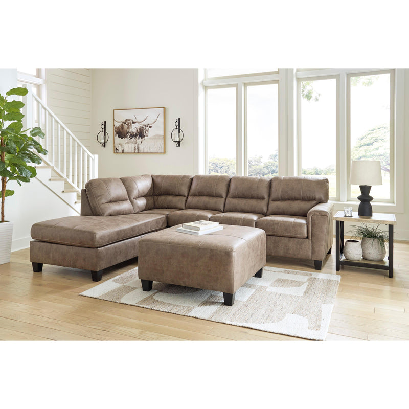 Signature Design by Ashley Navi Leather Look 2 pc Sectional ASY1083 IMAGE 8