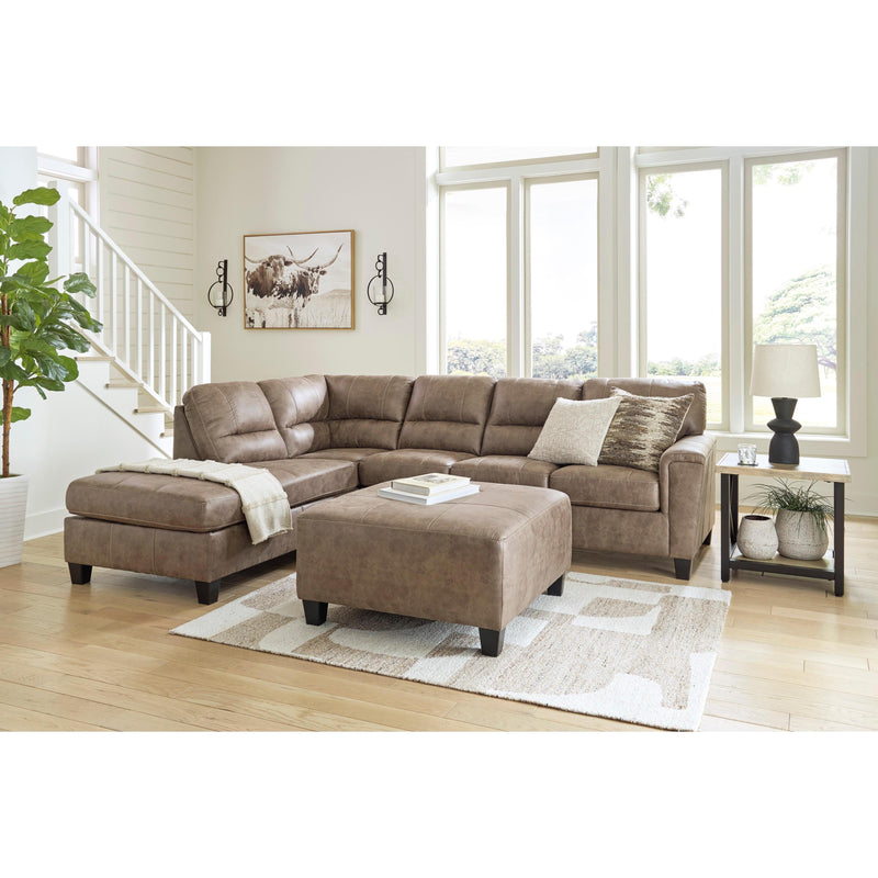 Signature Design by Ashley Navi Leather Look 2 pc Sectional ASY1083 IMAGE 9