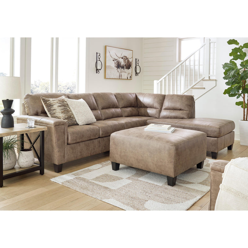 Signature Design by Ashley Navi Leather Look 2 pc Sectional ASY1084 IMAGE 4