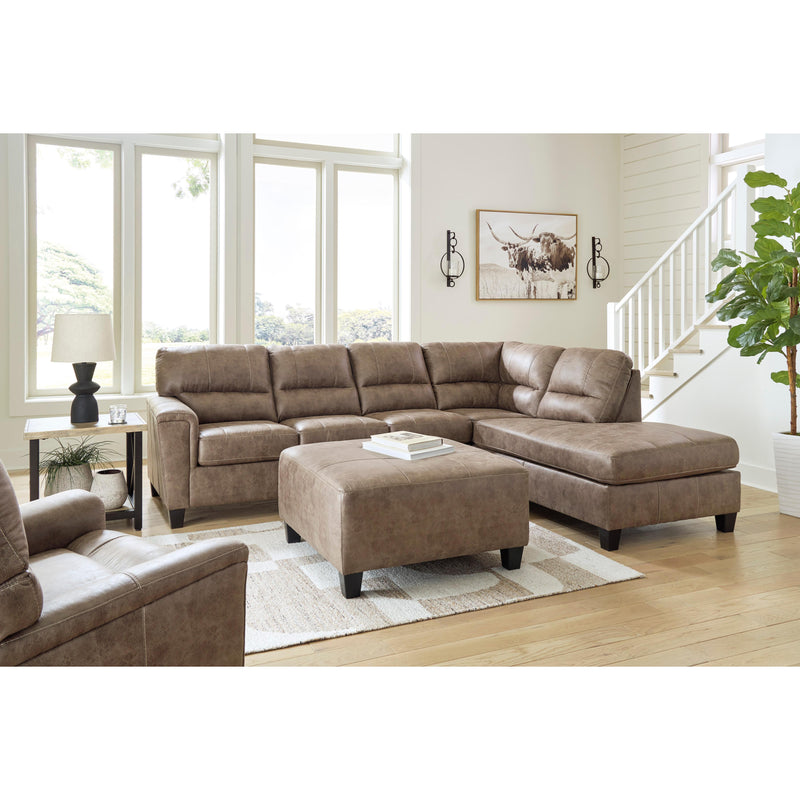 Signature Design by Ashley Navi Leather Look 2 pc Sectional ASY1084 IMAGE 6