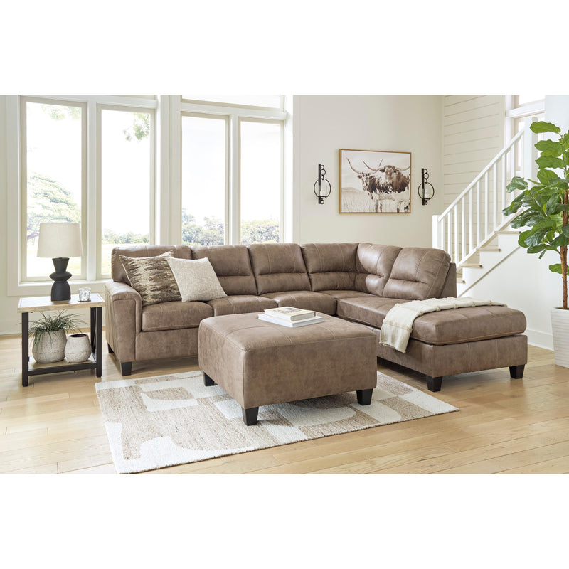 Signature Design by Ashley Navi Leather Look 2 pc Sectional ASY1084 IMAGE 9