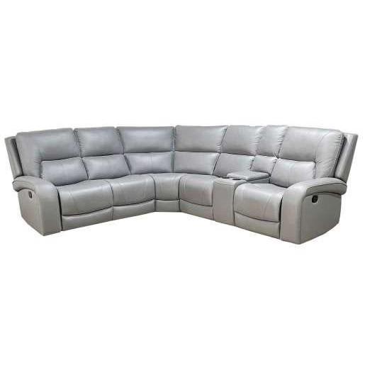 Primo International Elisha Reclining 6 pc Sectional Elisha 6 pc Reclining Sectional IMAGE 1