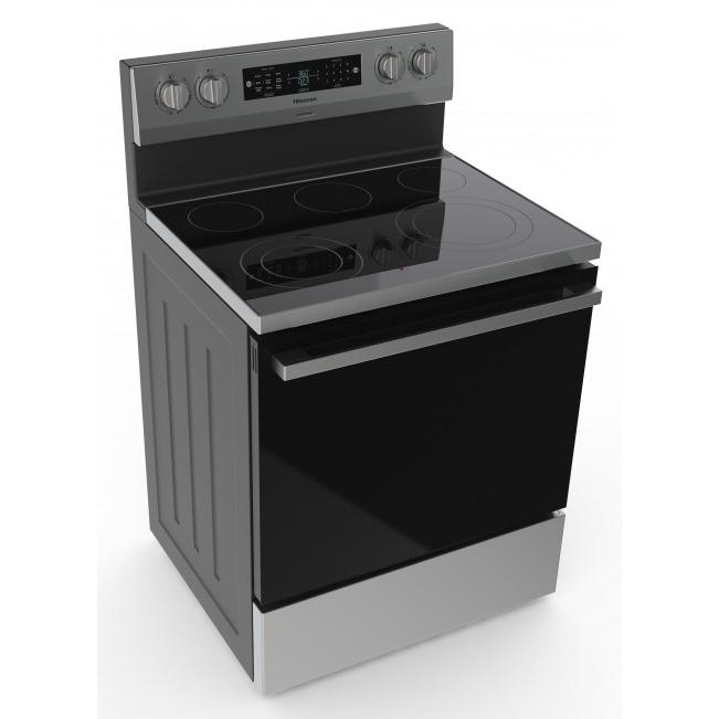 Hisense 30-inch Freestanding Electric Range with True Convection Technology HBE3502CAS - 182801 IMAGE 2