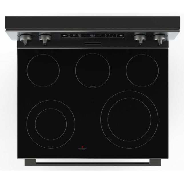 Hisense 30-inch Freestanding Electric Range with True Convection Technology HBE3502CAS - 182801 IMAGE 3