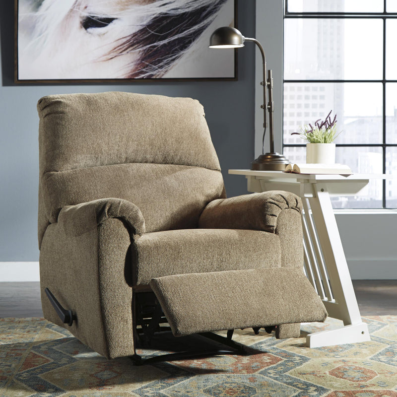 Signature Design by Ashley Nerviano Fabric Recliner with Wall Recline 1080129C IMAGE 4