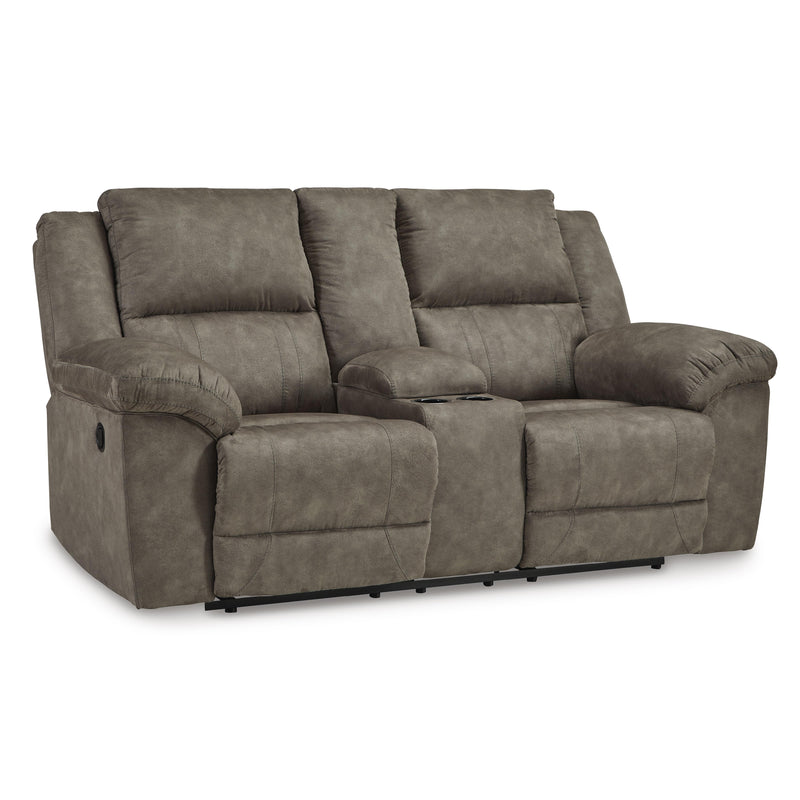 Signature Design by Ashley Laresview Reclining Fabric Loveseat with Console 3720394C IMAGE 1