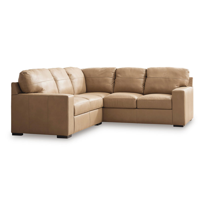 Signature Design by Ashley Bandon Leather Look 2 pc Sectional 3800655C/3800649C IMAGE 1