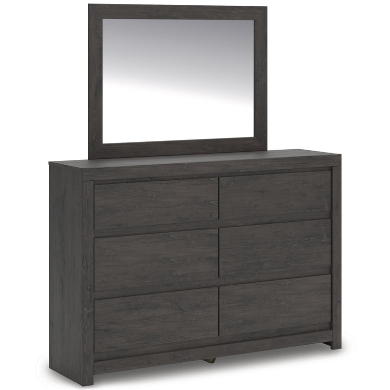 Signature Design by Ashley Fraluna 6-Drawer Dresser with Mirror PCB3370-31/PCB3370-36 IMAGE 1