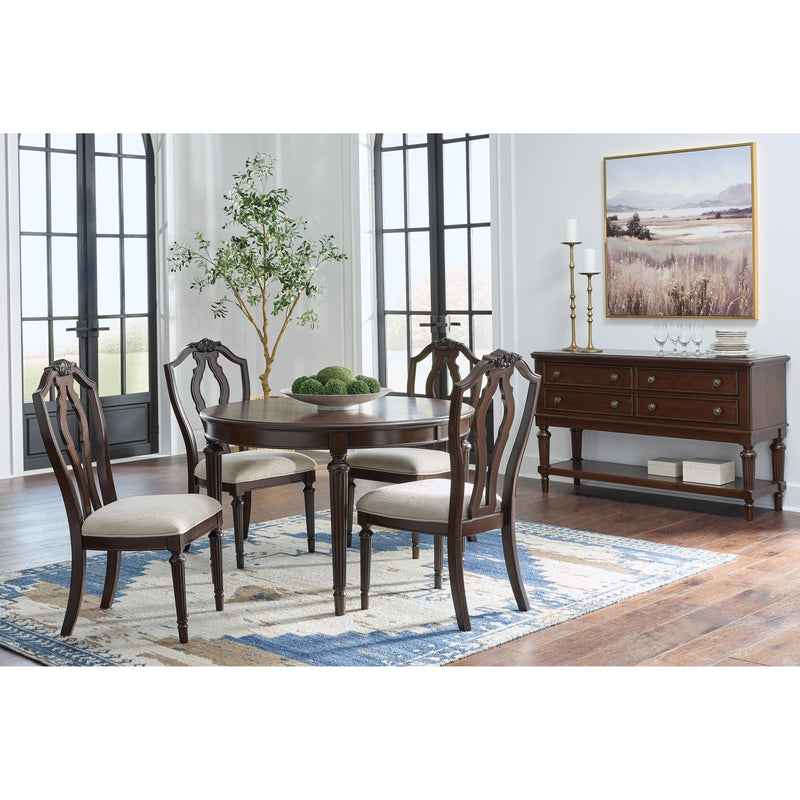 Signature Design by Ashley Lavinton D764-35 Oval Dining Room Extension Table IMAGE 13