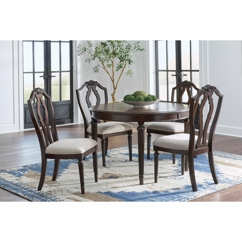 Signature Design by Ashley Lavinton D764-35 Oval Dining Room Extension Table IMAGE 14