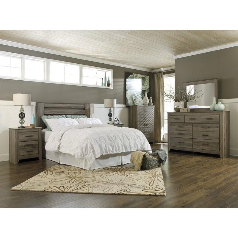 Signature Design by Ashley Zelen B248 3 pc Queen Poster Bedroom Set IMAGE 1