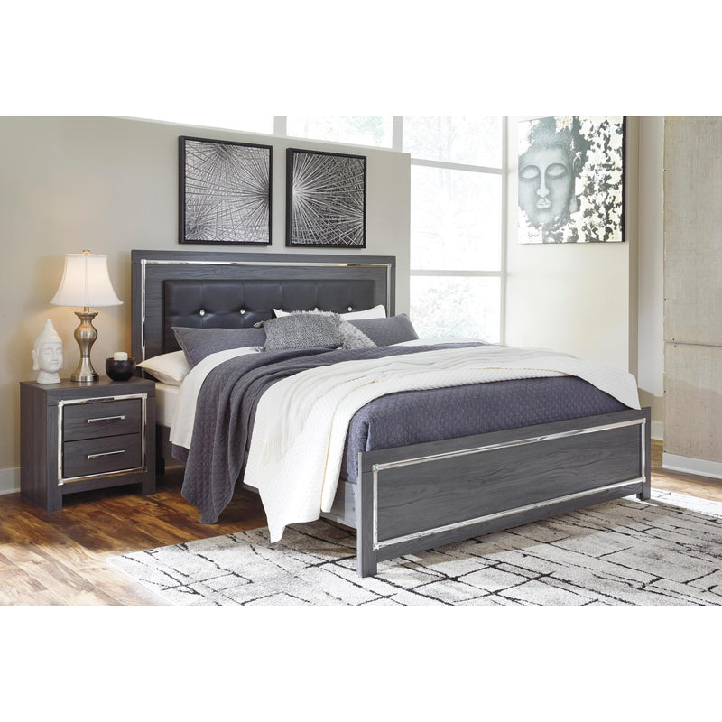 Signature Design by Ashley Lodanna B214 7 pc King Panel Bedroom Set IMAGE 2