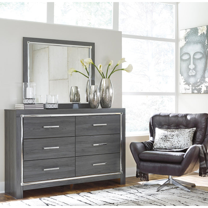 Signature Design by Ashley Lodanna B214 7 pc King Panel Bedroom Set IMAGE 3