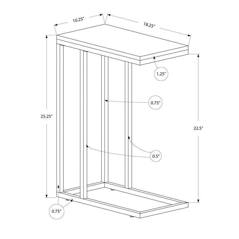 Monarch Accent Table M0488 IMAGE 5