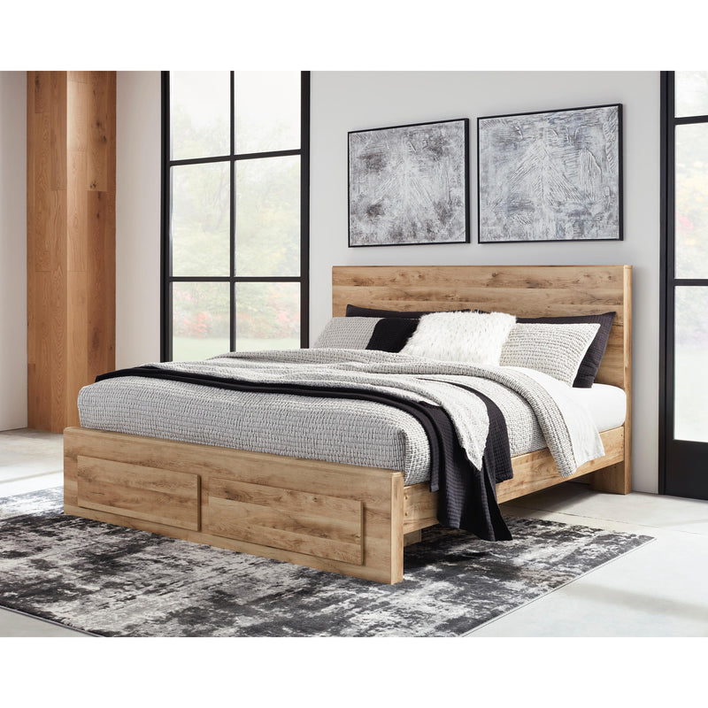 Signature Design by Ashley Hyanna B1050B18 5 pc King Platform Bedroom Set IMAGE 2