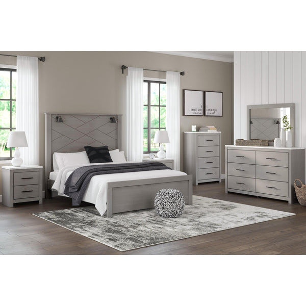 Signature Design by Ashley Cottonburg B1192B11 6 pc Queen Panel Bedroom Set IMAGE 1